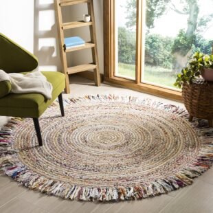 Circle Woven Rug